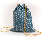 Sac enduit marceau bleu