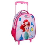 Sac fille chariot enfant avec poign�e extensible la petite sir�ne 2 compartiments rose
