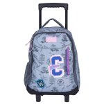 Sac fille isotherme � roulettes pliable - soonbuy - glaci�re portable 35l gris