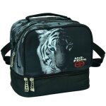 Sac gouter no fear tigre dark 21 cm - sac d�jeuner multicolore