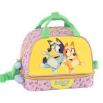 Sac go�ter isotherme bluey stickers 21 cm - sac d�jeuner multicolore