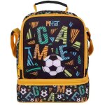 Sac go�ter isotherme must goal football 24 cm sac d�jeuner multicolore