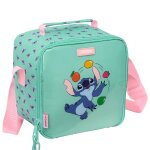 Sac go�ter stitch isotherme 20 cm - sac d�jeuner multicolore