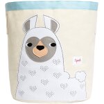 Sac � jouets lama blanc