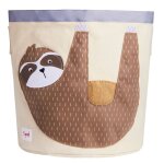 Sac  jouets paresseux marron