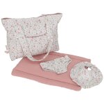 Sac � langer et accessoires pour poup�e rose