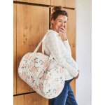 Sac à langer baby roll en gaze de coton eau de rose Sac à langer baby roll en gaze de coton eau de rose