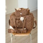 Sac à langer évolutif 24 ou 48h léopard personnalisable beige Sac à langer évolutif 24 ou 48h léopard personnalisable beige