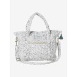 Sac � langer en gaze de coton plume ivoire v�g�tal