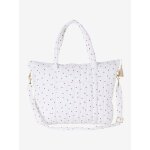 Sac à langer en gaze de coton plume vanille Sac à langer en gaze de coton plume vanille
