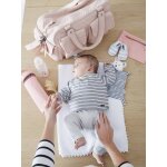 Sac � langer journ�e multipoches rose poudr�
