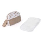 Sac  langer pour poupes beige