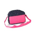 Sac � langer pour poup�es rose et bleu