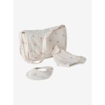 Sac à langer pour poupon personnalisable + accessoires cherry rouge Sac à langer pour poupon personnalisable + accessoires cherry rouge