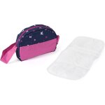 Sac � langer pour poussettes de poup�es papillon multicolore