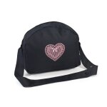 Sac � langer pour poussettes de poupons noir