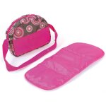 Sac � langer pour poussettes de poupons rose