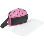 Sac � langer pour poussettes de poupons rose