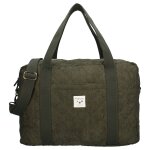Sac À langer en velours côtelé kaki Sac À langer en velours côtelé kaki