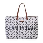 Sac � langer de voyage grande contenance design family bag blanc imprim�