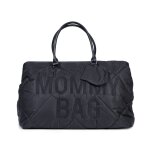 Sac � langer de voyage grande contenance matelass� mommy bag noir