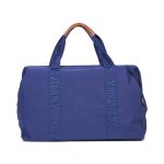 Sac  langer de voyage grande contenance signature mommy bag bleu