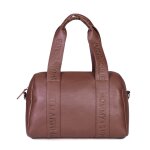 Sac � langer de voyage grande contenance signature mommy bag marron fonc�