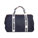 Sac � langer de voyage grande contenance signature mommy bag noir