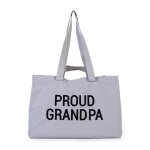 Sac � langer de voyage en toile grandpa bag gris