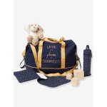 Sac  langer week - end malaga marine gris