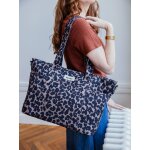 Sac madrid tote bag marron imprim�