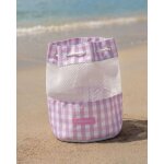Sac de plage enfant avec filet anti sable violet