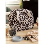 Sac repas isotherme beige imprim�