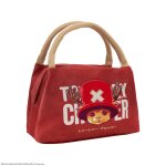 Sac repas tony tony chopper - one piece rouge