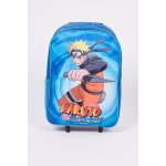 Sac � roulettes enfant 40x30x13 cm naruto bleu