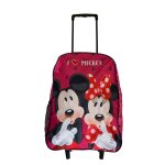 Sac � roulettes fille 40x30x13 cm � motif minnie rose