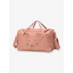 Sac de sport chat rose
