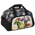 Sac de sport enfant avengers forever 40 cm - bandouli�re r�glable noir / multicolore