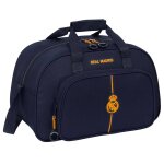 Sac de sport enfant real madrid 22l 2 poches zipp�es noir / bordeaux / bleu
