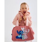 Sac de sport lilo et stitch rose