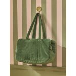 Sac week - end matelass en velours ctel vert foret