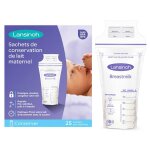 Sachet de conservation du lait maternel 25 pc multi - coloured