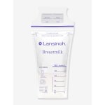 Sachets de conservation du lait maternel 50 pi�ces blanc