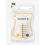 Sachets de conservation pour lait maternel x25 transparent