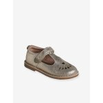 Saloms cuir fille collection maternelle or