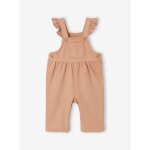 Salopette b�b� fille en twill noix de p�can