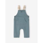 Salopette bb en molleton bleu gris