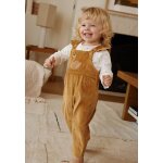 Salopette b�b� en velours c�tel� swan ocre