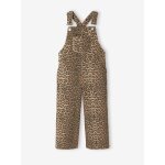 Salopette fille imprim�e l�opard