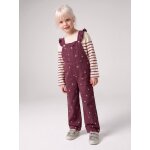 Salopette fille prune